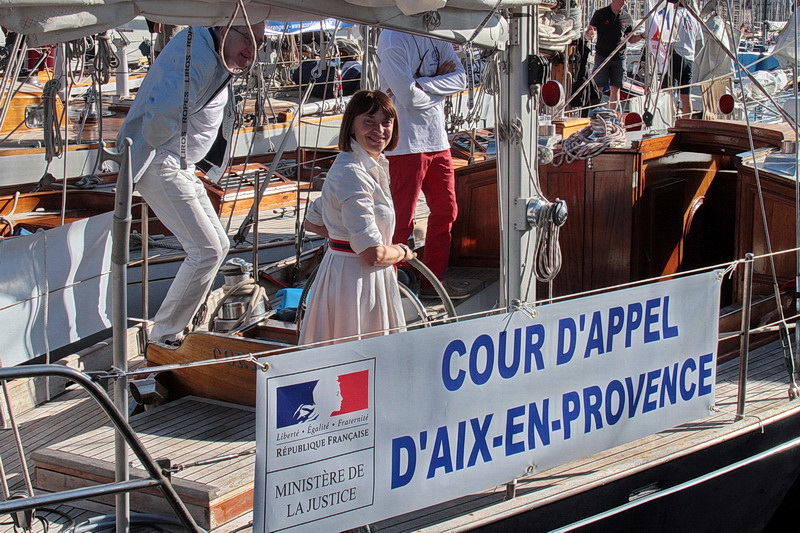 Geneviève Maillet premier bâtonnier au féminin à la barre (Photo Robert Poulain)