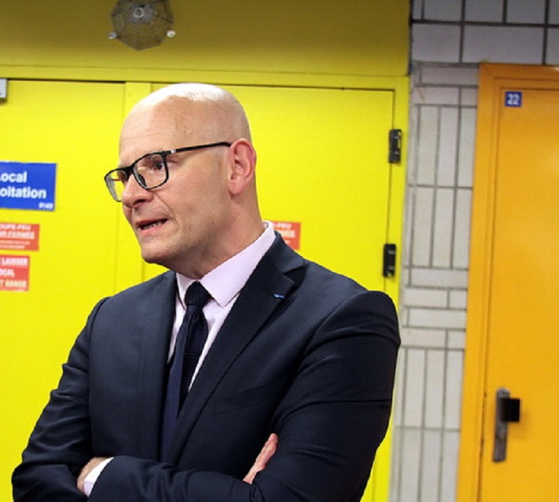 Olivier-Pierre de Mazières préfet de police des Bouches-du-Rhône (Photo Robert Poulain)