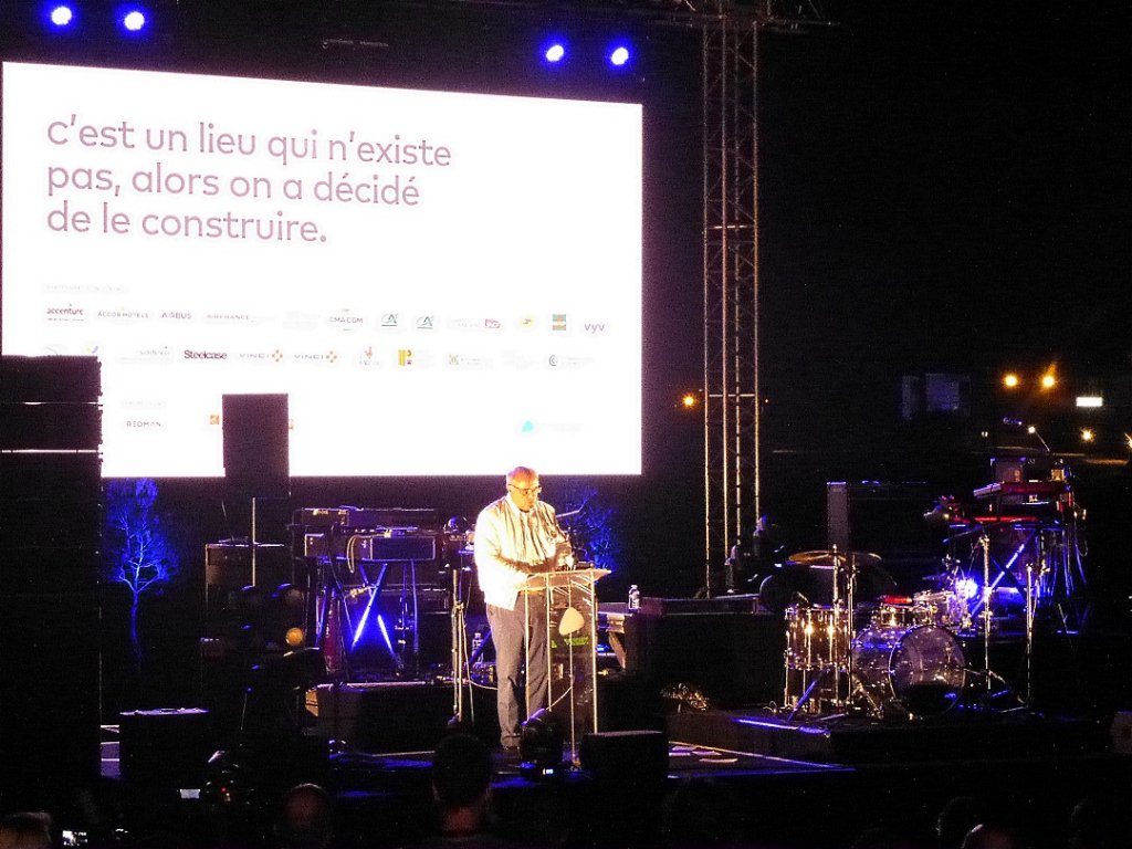 Jean-Paul Bailly, Président par intérim de thecamp (Photo Aline Bellan)