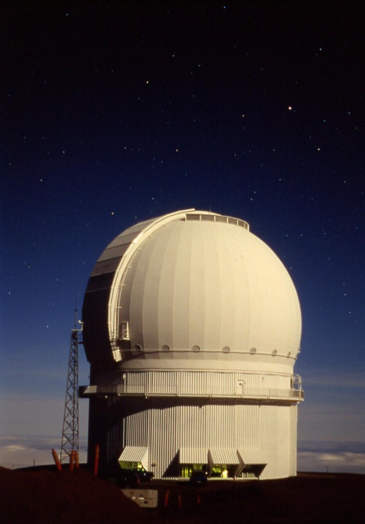 A voir sans faute, une Visio-Conférence dans l'Auditorium des ABD avec la participation d'astrophysiciens de l'Observatoire Inter Austral au Chili et un astrophysicien du Télescope France-Canada-Hawaï (© Michel Marcelin)