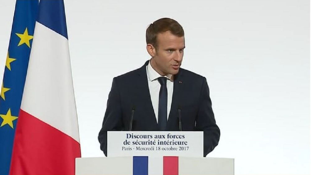 Discours d'Emmanuel Macron (Capture d'écran-elysee.fr)