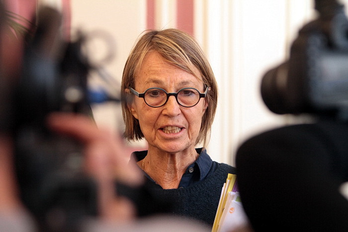 La ministre de la Culture Françoise Nyssen (Photo Robert Poulain)