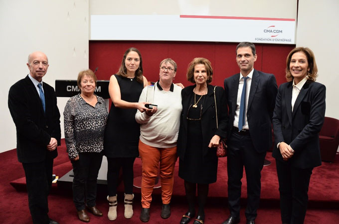 La Fondation d’Entreprise CMA CGM remet son prix 2017 a l’association "SOS Villages d’Enfants" (Photo CMA CGM)