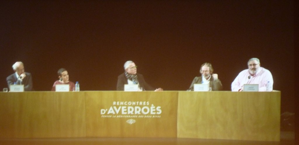 Jacques Rupnik, Lina Attalah, le journaliste Daniel Desesquelle, Cengiz Aktar, Michel Tubiana sont intervenus sur «quelles libertés face aux pouvoirs autoritaires?» (Photo Michel Caire)