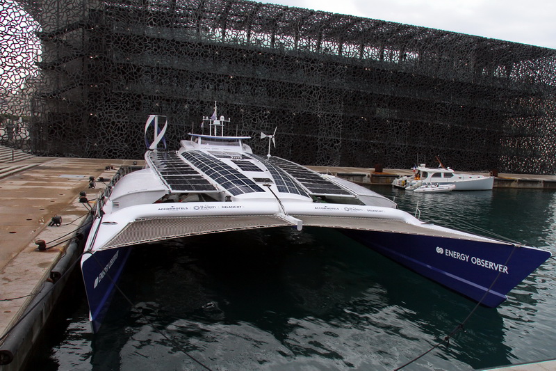 L'Energy Observer fait escale à Marseille jusqu'au 10 décembre