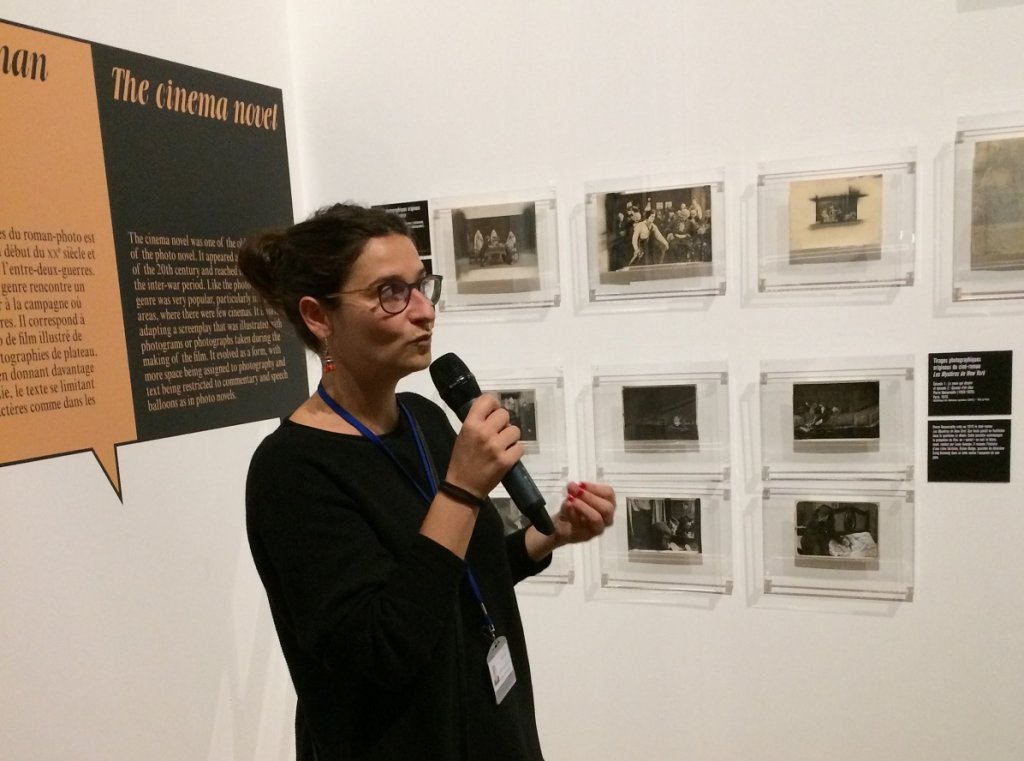 Marie-Charlotte Calafat, adjointe au département collections du Mucem (Photo Mireille Bianciotto)