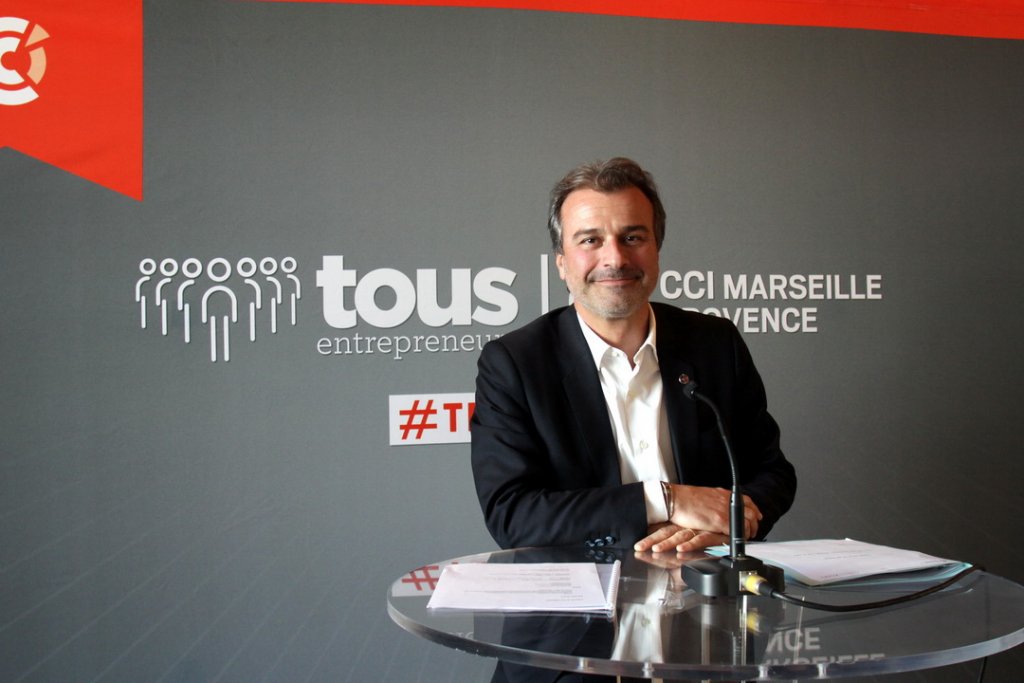 Jean-Luc Chauvin, président de la CCI Marseille-Provence: "En 2018 nous serons encore plus au cœur des grands projets" (Photo Robert Poulain)