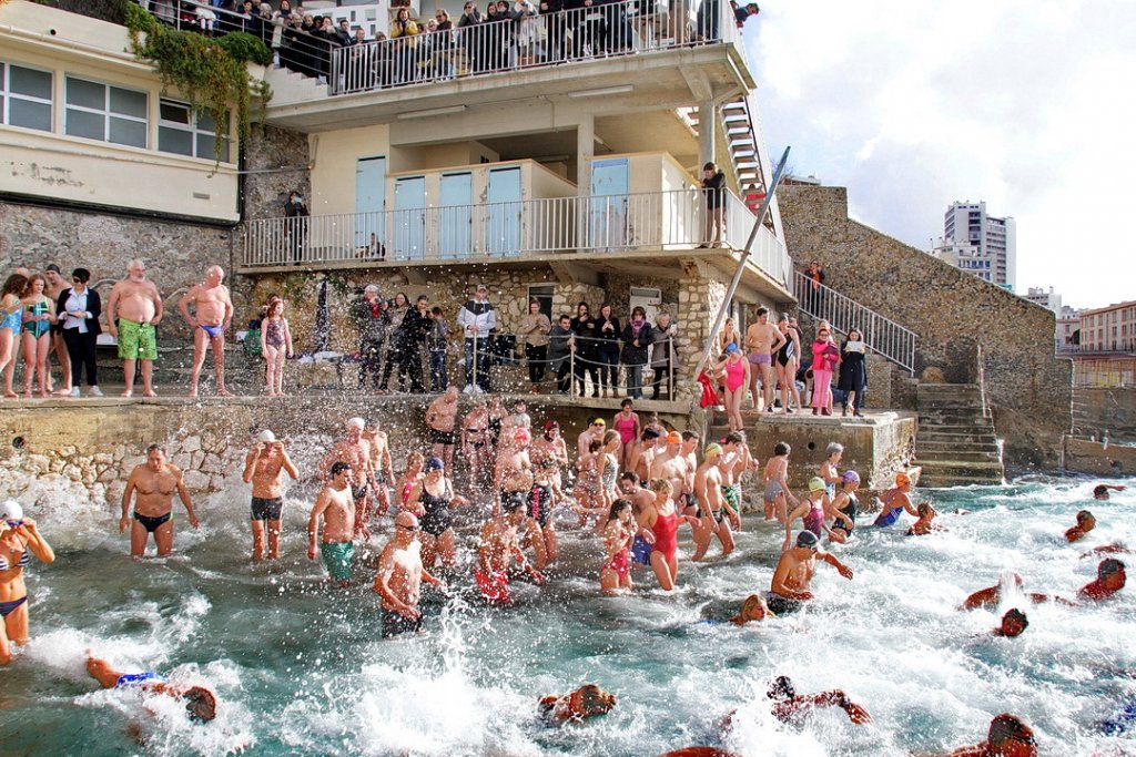 A l'eau ! (Photo Robert Poulain)