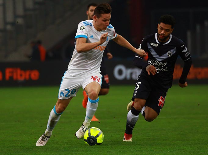 Florian Thauvin a été décisif en inscrivant le but de la victoire (Photo Wallis.fr. Laurent Saccomano)