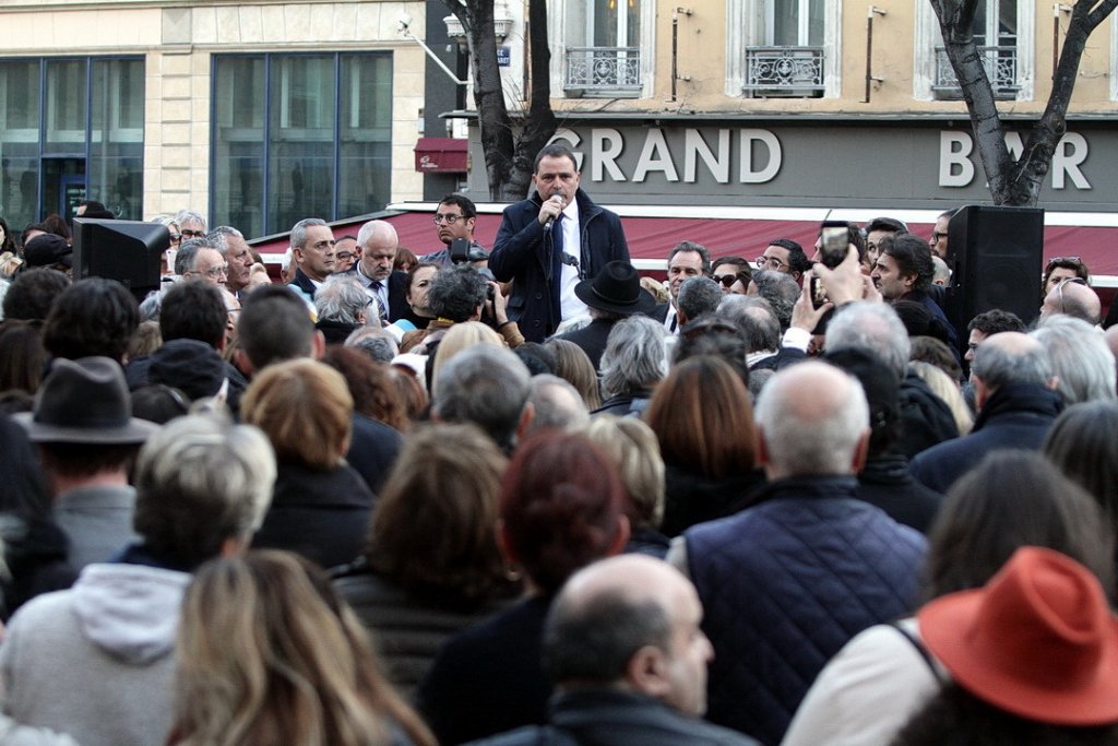 Bruno Benjamin président du Crif Marseille-Provence: "On ne peut plus accepter que les juifs soient tués" (Photo Robert Poulain)