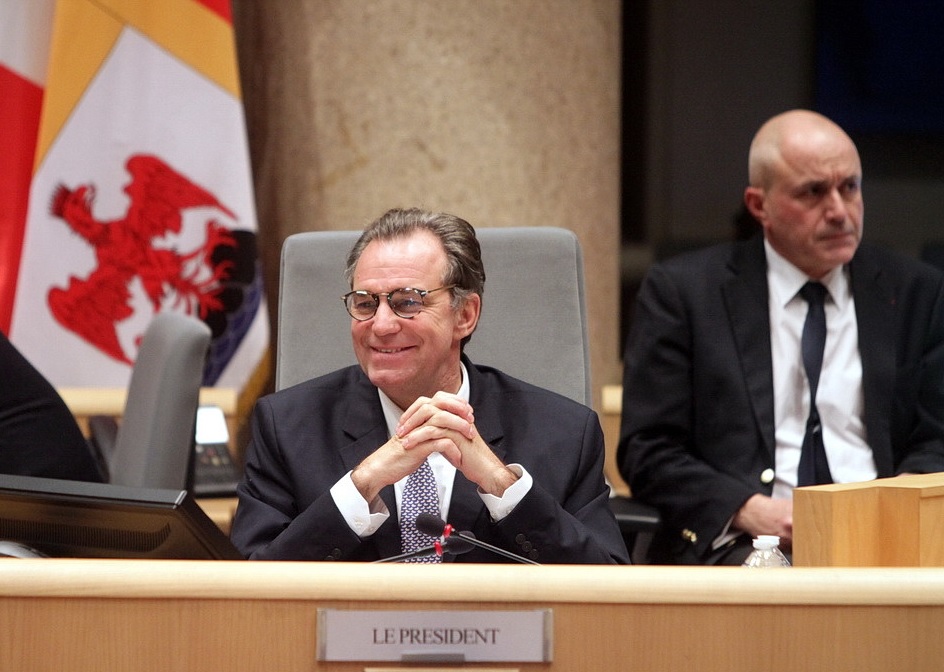 Renaud Muselier, le président (LR) de Provence-Alpes-Côte d'Azur a annoncé la création d'une société publique locale pour sauver les Chorégies d'Orange (Photo Robert Poulain)