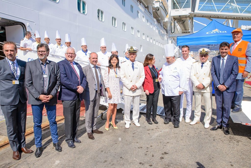 C'est au sein du GPMM que Costa Croisières et la Banque Alimentaire des Bouches-du-Rhône ont signé un partenariat pour réduire le gaspillage alimentaire (Photo D.R.)