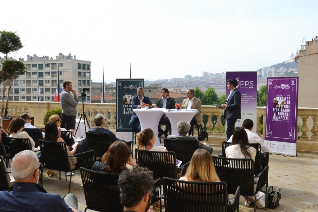 Le Hopps Open de Provence qui se déroulera sur le Golf international de Pont Royal, à Mallemort, du 20 au 23 septembre 2018 vient d'être présenté à Marseille (Photo Pure Moment)