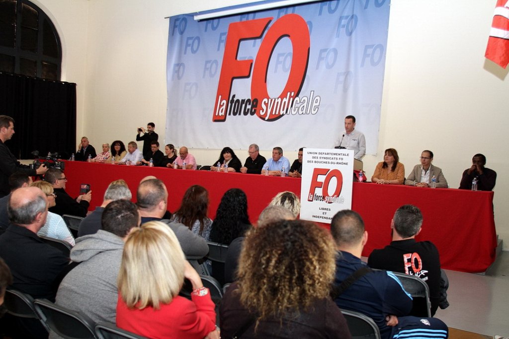 Le traditionnel meeting de FO à l'occasion du 1er mai (Photo Robert Poulain)