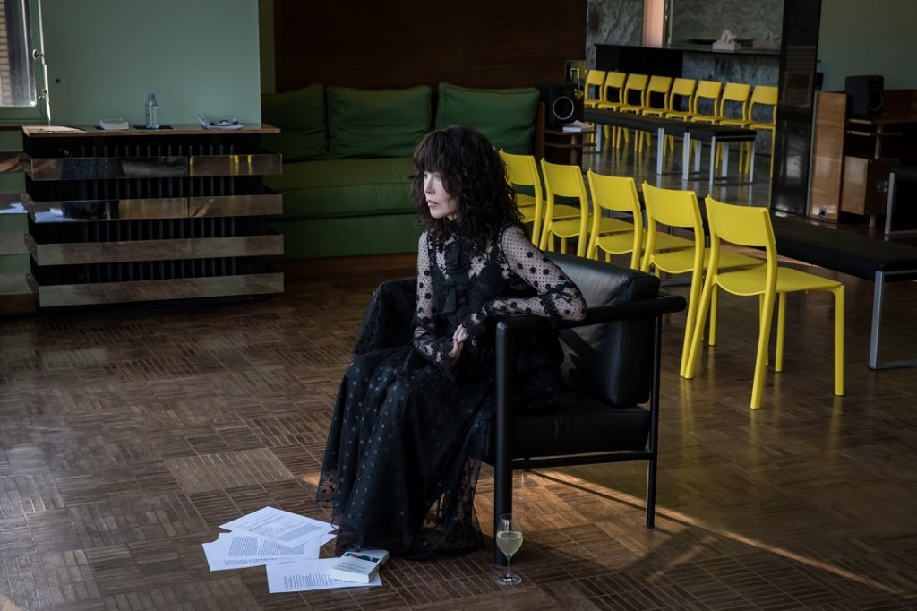 Isabelle Adjani sera en juin 2019 sur la Scène du Gymnase pour "Opening Night" mise en scène par Cyril Teste. (Photo Simon Gosselin)