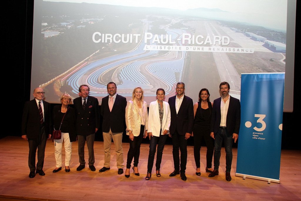 Riche plateau à la Villa Méditerranée pour l'histoire d'un circuit prestigieux (Photo Robert Poulain)