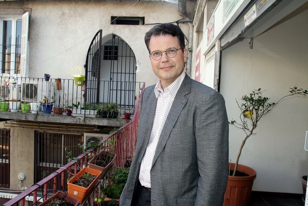 Benoît de Rosamel directeur régional entreprises et territoires Méditerranée de la Banque Postale (Photo Robert Poulain)