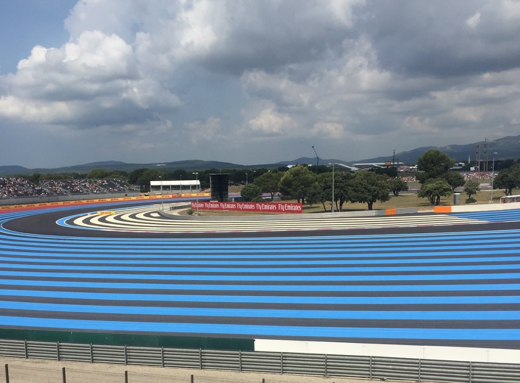 Le circuit Paul Ricard juste avant les qualifications (Photo Tom Chopin)