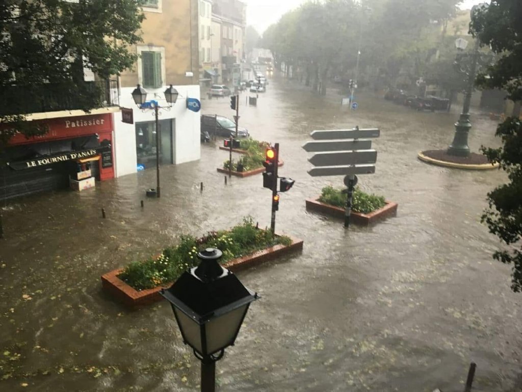 Interventions à Aubagne (Photo Pompiers13)