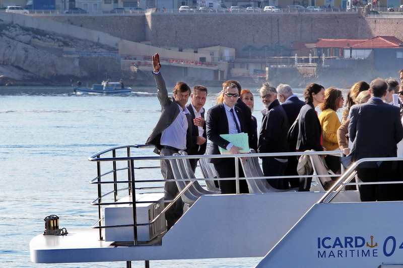 Nicolas Hulot : "Au revoir Président... " (Photo Robert Poulain)