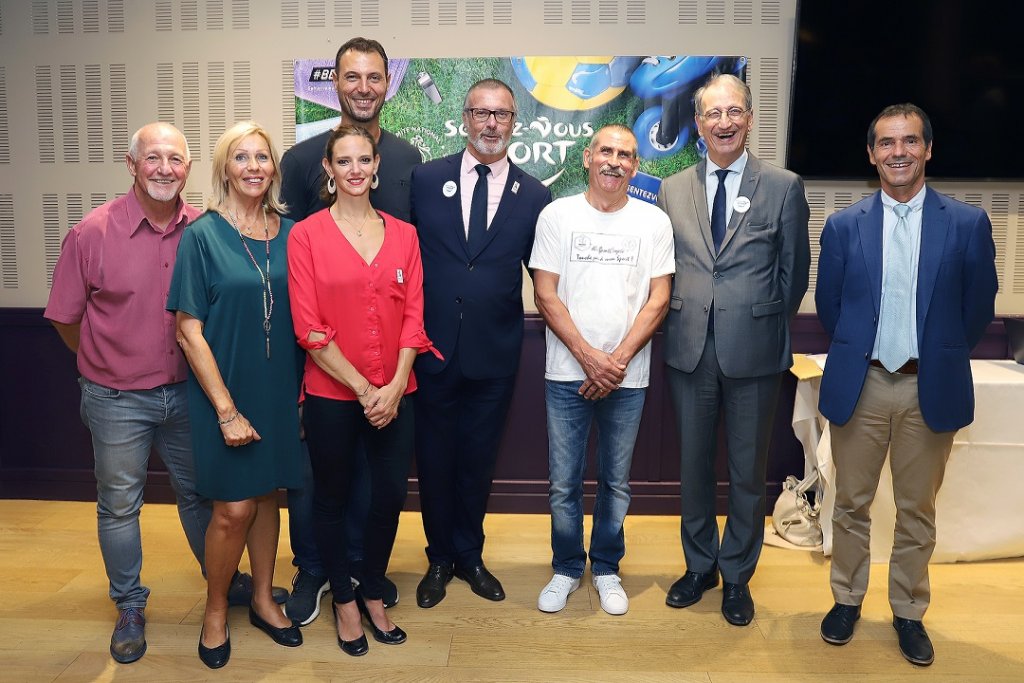 la 9e édition de "Sentez-vous sport" en Provence-Alpes Côte d'Azur, organisée par le CNOSF a été présenté à Aix-en-Provence (© J.Lopez Kayak)