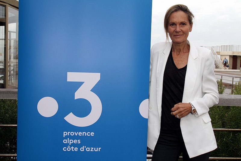 Isabelle Staes, directrice régionale de France 3 Provence-Alpes-Côte d'Azur a présenté la nouvelle grille (Photo Robert Poulain)