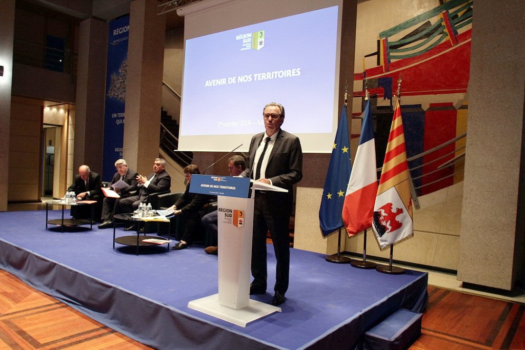 Renaud Muselier présente le SRADDET faisant ainsi de Provence-Alpes-Côte d'Azur la première Région de France à le finaliser