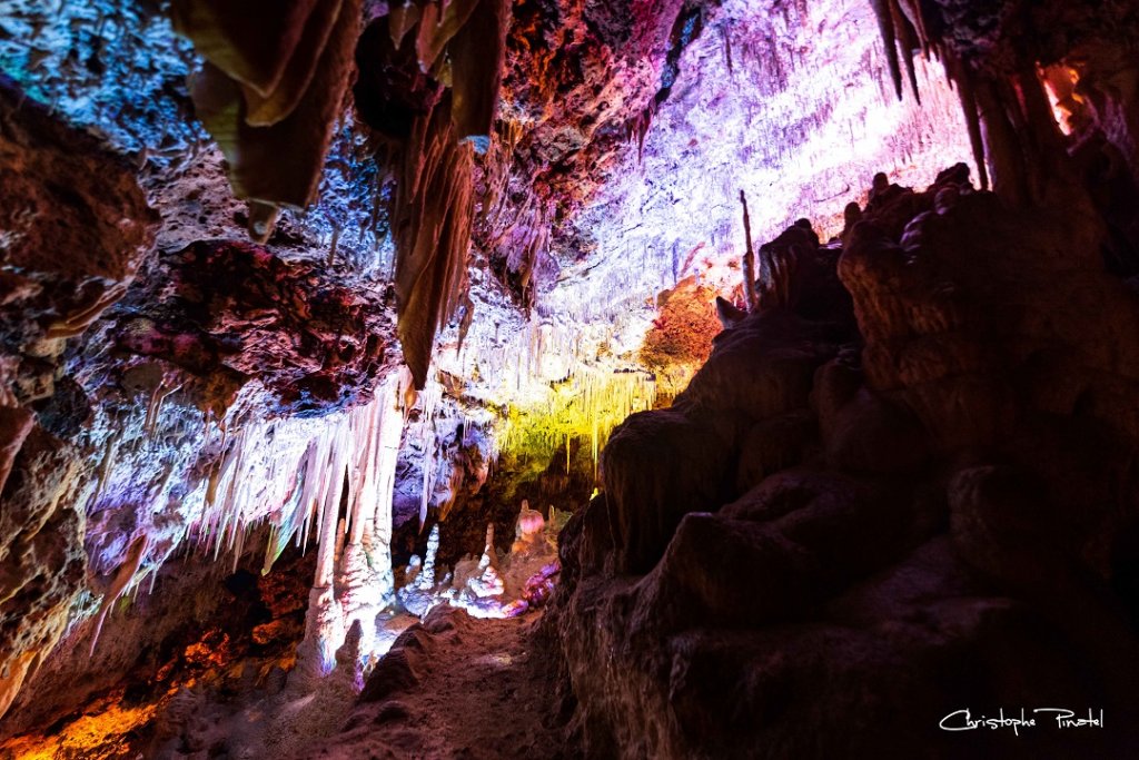 La beauté des grottes "Cuevas dels Hams" à Majorque (Photo Christophe Pinatel)