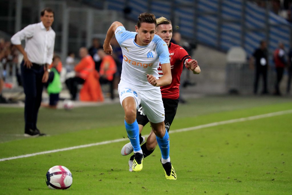 Florian Thauvin signait le coup du chapeau en triplant la mise (Photo illustration Laurent Saccomano/Wallis.fr)