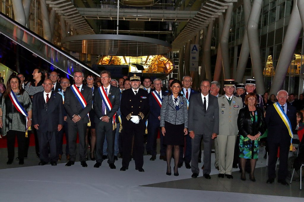 Un aréopage de personnalités ont répondu à l'invitation de la Présidente du Département Martine Vassal (Photo Robert Poulain)