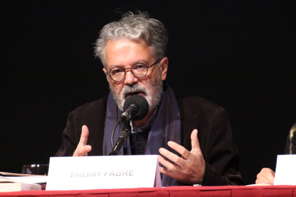 Thierry Fabre, initiateur et concepteur des Rencontres d'Averroès a annoncé que des amis ont été emprisonnés le matin même en Turquie (Photo Philippe Maillé)