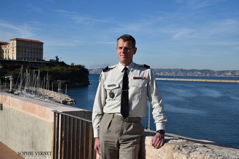 Le général Houssay est gouverneur militaire de Marseille et officier général de la zone de défense et de sécurité Sud depuis le 1e août 2018 date à laquelle il a pris rang de général de corps d'armée (Photo Sophie Vernet)