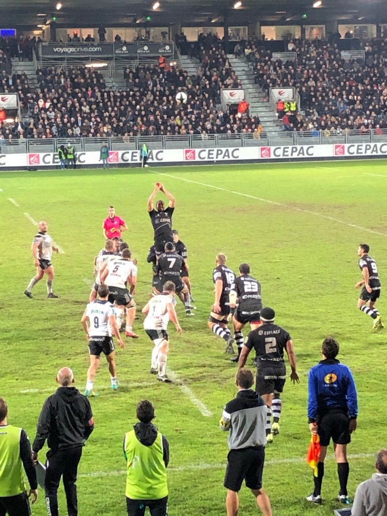 Les Provençaux ont été d’une redoutable efficacité en touche, un secteur qui a compté dans la victoire finale face à Brive. (Photo M.E).