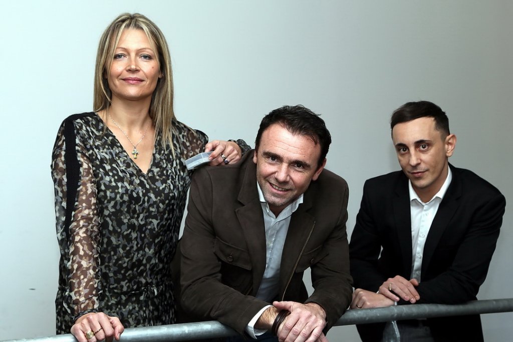 Sandra Niellini-Sombret, Romain Sombret et Loïc Morere fondateurs de MCES Academy Marseille (Photo Robert Poulain)