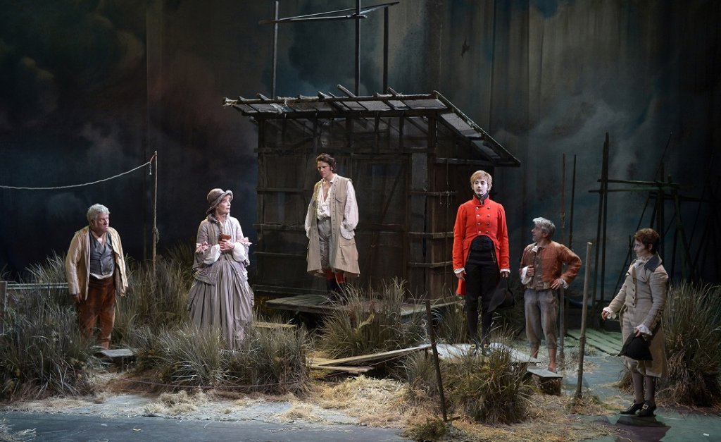 « Le triomphe de l’amour » de Marivaux mis en scène par Denis Podalydès un spectacle d’une beauté à couper le souffle. (Photo Pascal Gely)