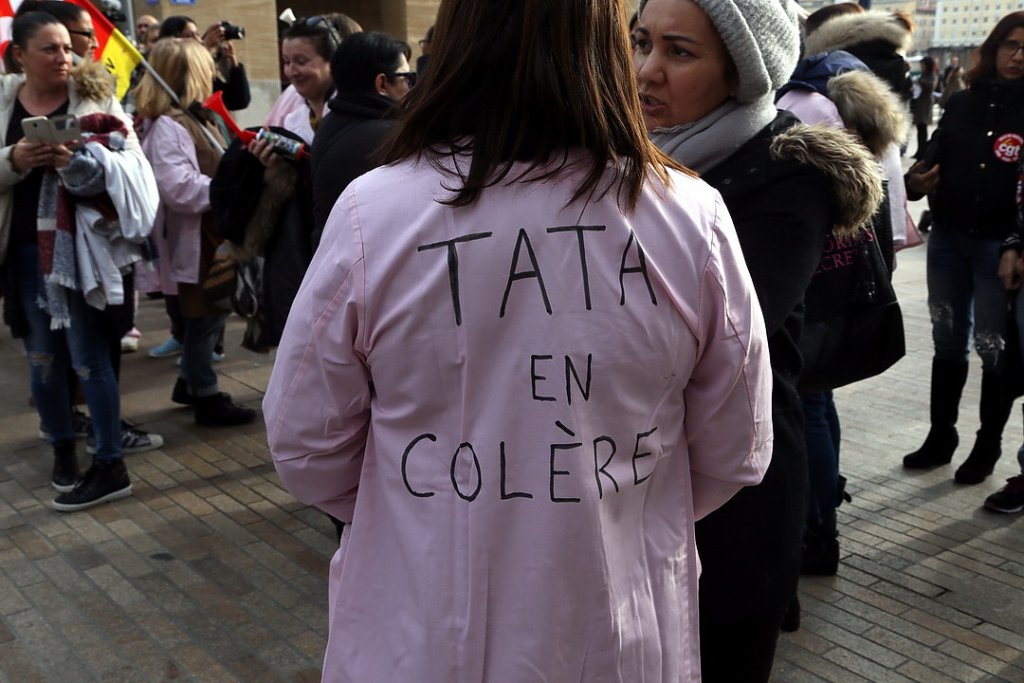 Manifestation du 19 décembre 2018 (Photo Robert Poulain)