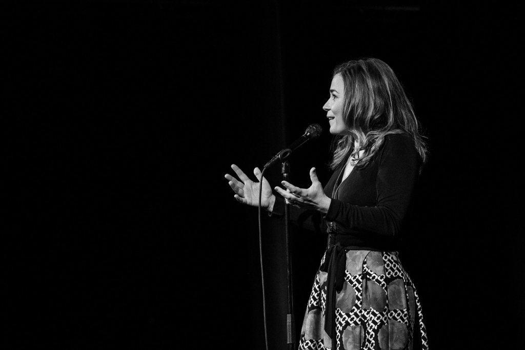 Blanche Gardin : une sorte de Gaspard Proust au féminin. (Photo Kalel Koven Hans Lucas)