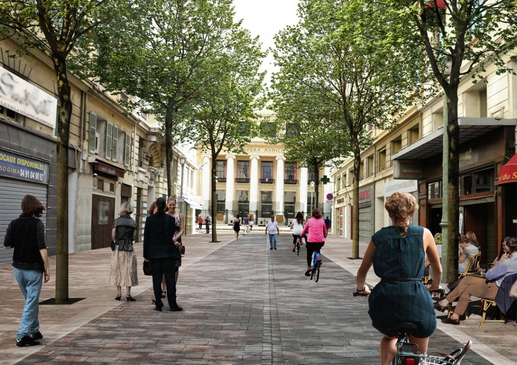 Rue Beauvau (Photo 3D/AMP)