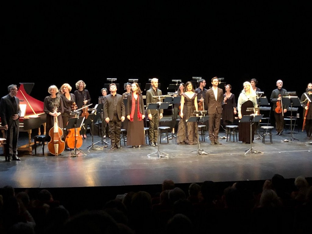 Aux saluts, les artisans de ce concert réussi consacré à André Campra. ( Photo M.E.)