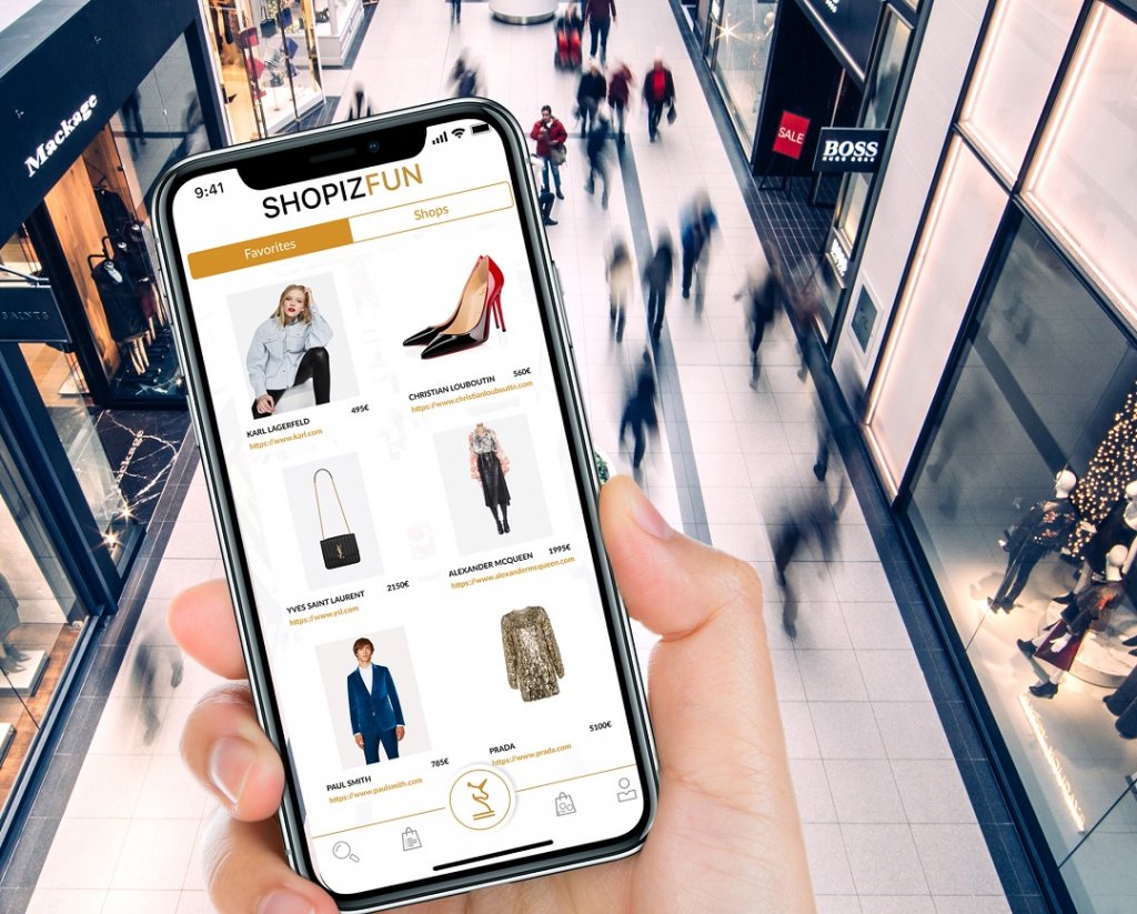 la version 1 de l'application Shopizfun vient de sortir, après une période de bêta-testing ©Data shopping