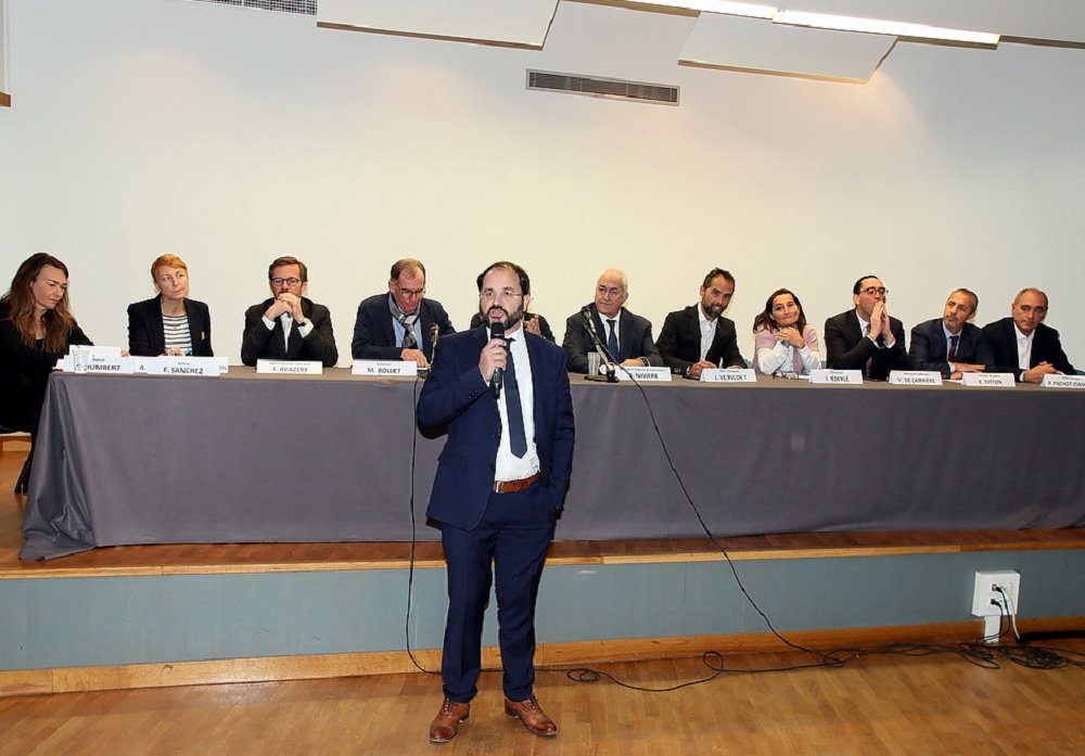 En préambule le bâtonnier Yann Arnoux-Pollak à plaider pour "le droit à l’échec" (Photo Robert Poulain)