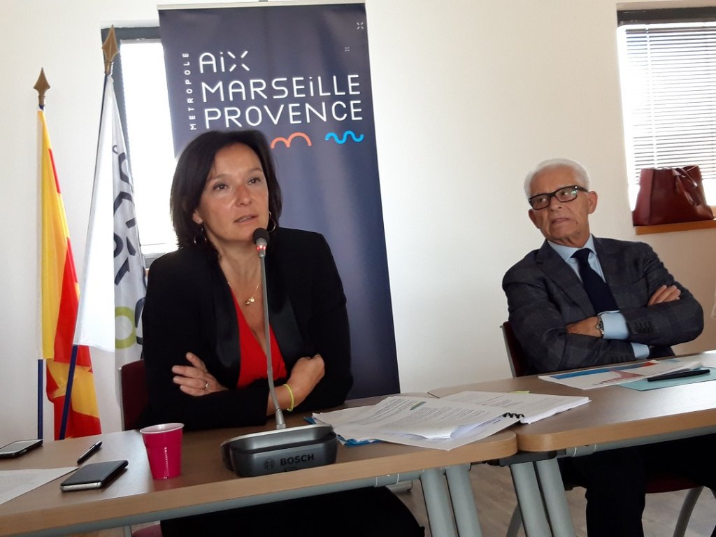 Laure-Agnès Caradec et Jean Montagnac (Photo Mireille Bianciotto)