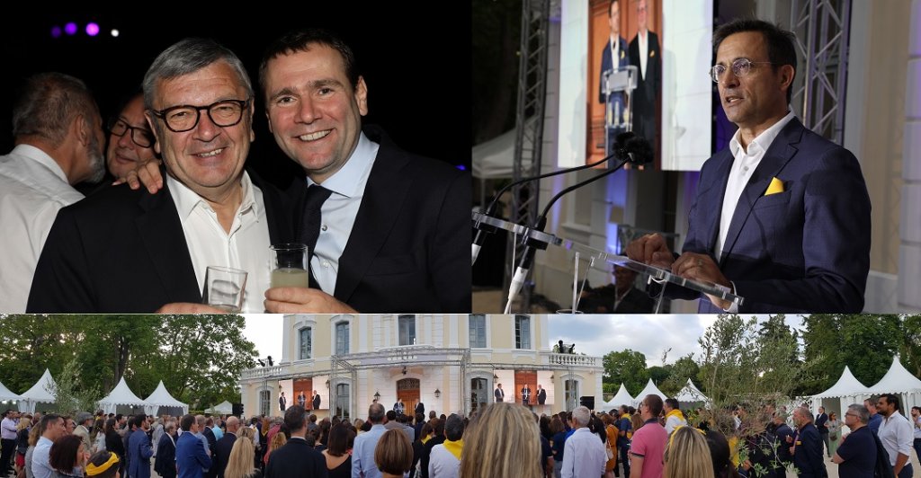 Philippe Savinel, Alexandre Ricard et Philippe Coutin © Lionel Miard/Ricard SAS - Un public venu en nombre au Château Ricard © Marion Riili