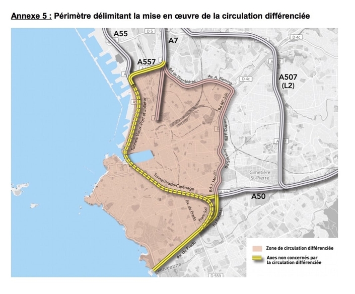 Périmètre de circulation différenciée