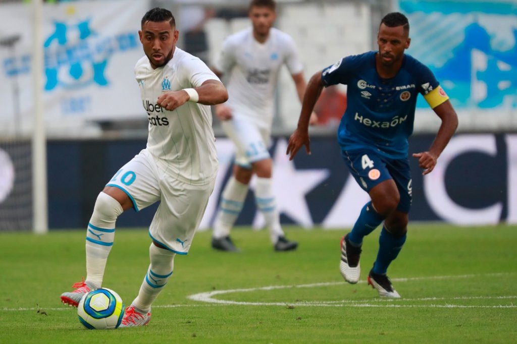 Dimitri Payet n'a pas été décisif devant la défense rémoise (Photo Wallis.fr/Laurent Saccomano)