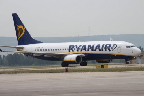 Un avion de la compagnie Ryanair, sur le tarmac de l’Aéroport Marseille-Provence (Photo Philippe Maillé)