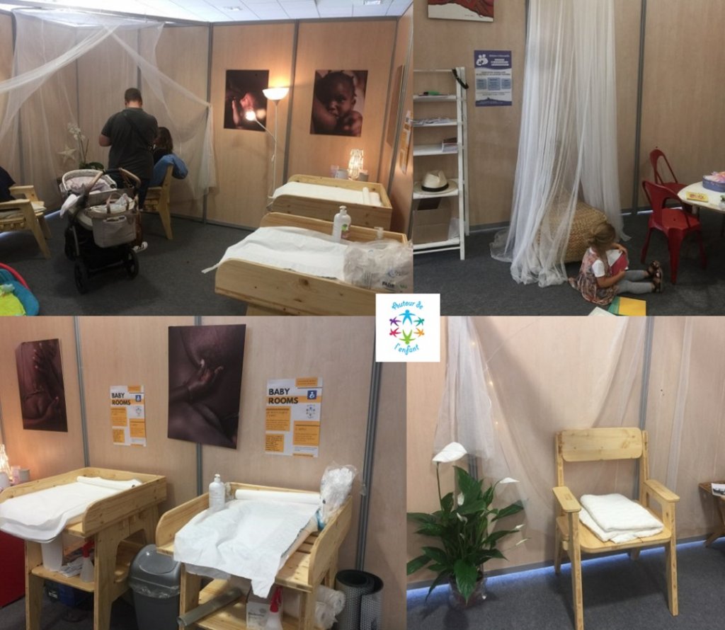 Les Babyrooms de l'association "Autour de l'enfant" (Photos C.C.)