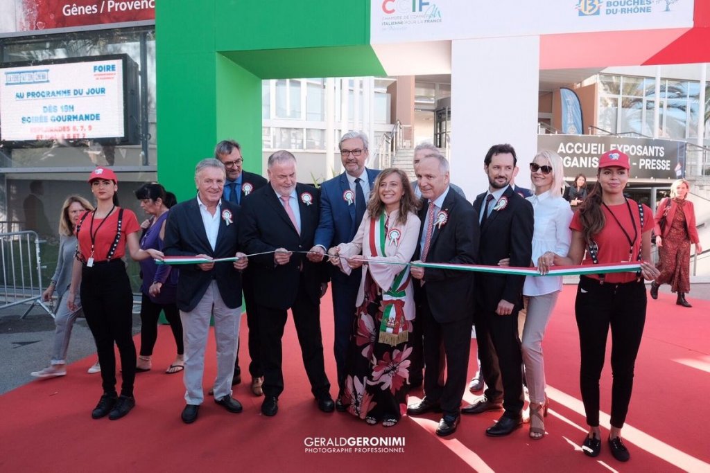 Inauguration du Pavillon de l'Italie (Photo Gérald Geromini)