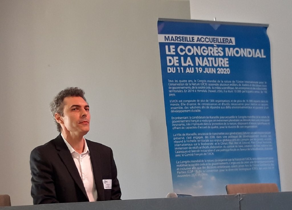 Sébastien Montcorps directeur du Comité français de l'UICN (Photo Mireille Bianciotto)