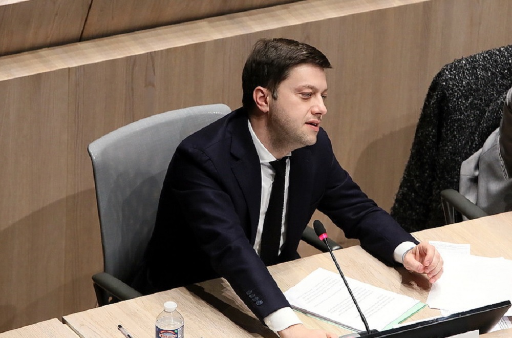 Benoît Payan, président du groupe socialiste de la ville de Marseille (Photo Robert Poulain)